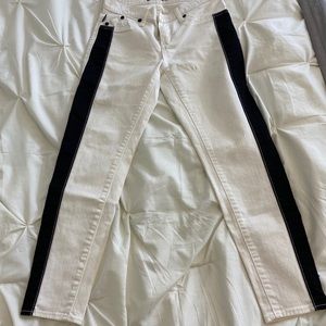 Rock & Republic White skinny Jeans Mid Rise